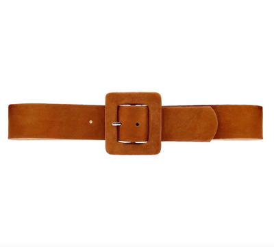 Covered Buckle Cognac Leather Streets Ahead Belt