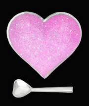 Sparkle Heart Bowls with Spoon