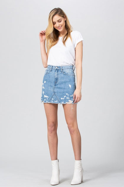 【604SERVICE】STRESSED MUSICIAN MINI SKIRT Stressed Out Mini Skirt – HTB Boutique