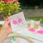 Day Dinker Pickleball Cocktail Paper Napkins