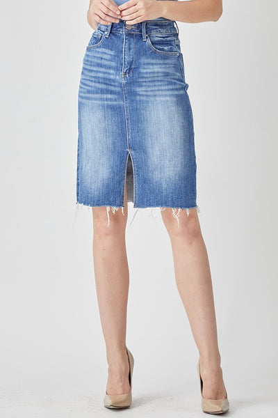 G-star arc denim a-line midi skirt best sale