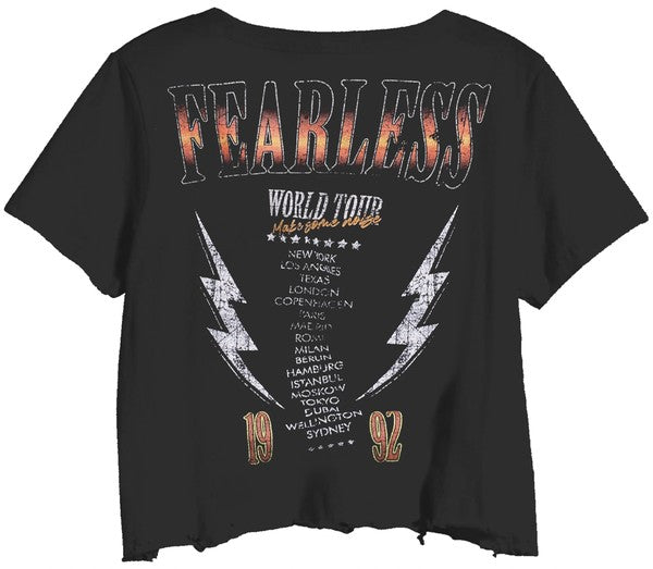 Fearless Tour Cropped Tee