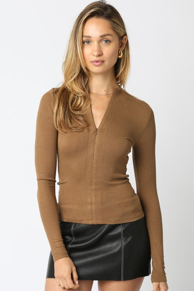 Bristol Zipper Top