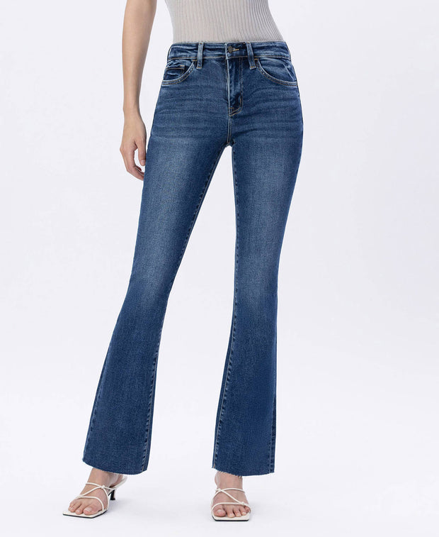 Vanessa Mid Rise Slim Bootcut Jeans