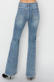 Tiffany Mid Rise Flare Jean