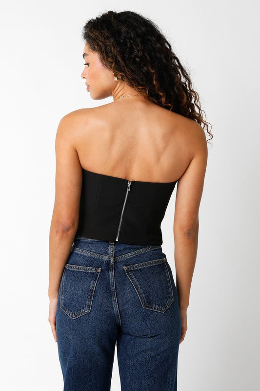 Maggie Strapless Top