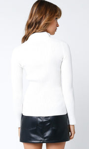 Evie Zip Up Sweater