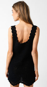 Isle Crochet Mini Dress