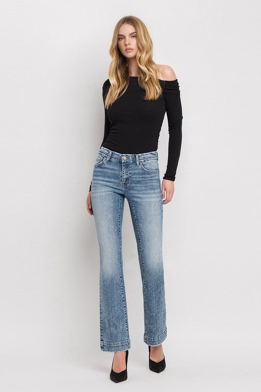 Brittany Mid Rise Bootcut Jean