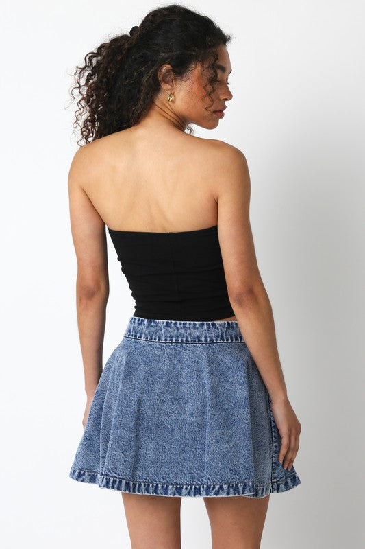 Evie Strapless Top