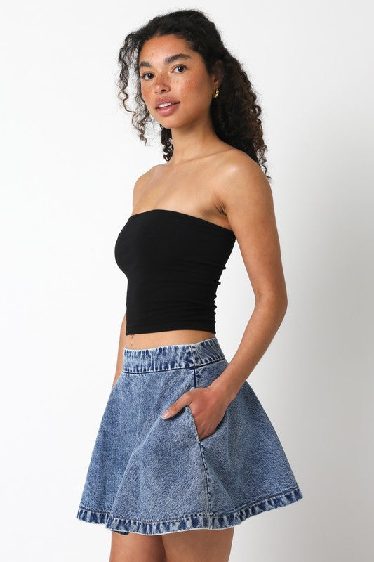 Evie Strapless Top