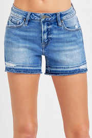 Shadow Low Rise Jean Shorts