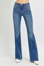 Costa Mid Rise Flare Jean with Tummy Control