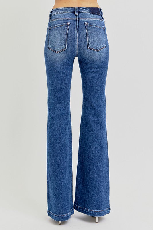 Melinda Low Rise Flare Jeans