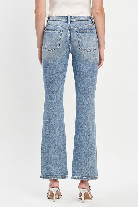 Farenheit Mid Rise Bootcut Jeans