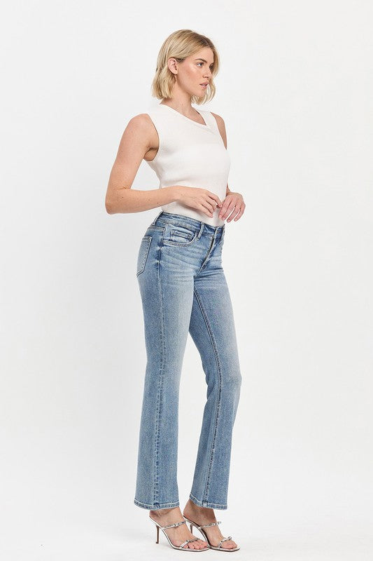 Farenheit Mid Rise Bootcut Jeans