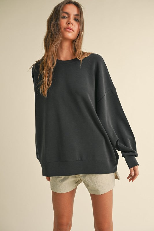 Super Soft Air Scuba Oversized Sweatshirt