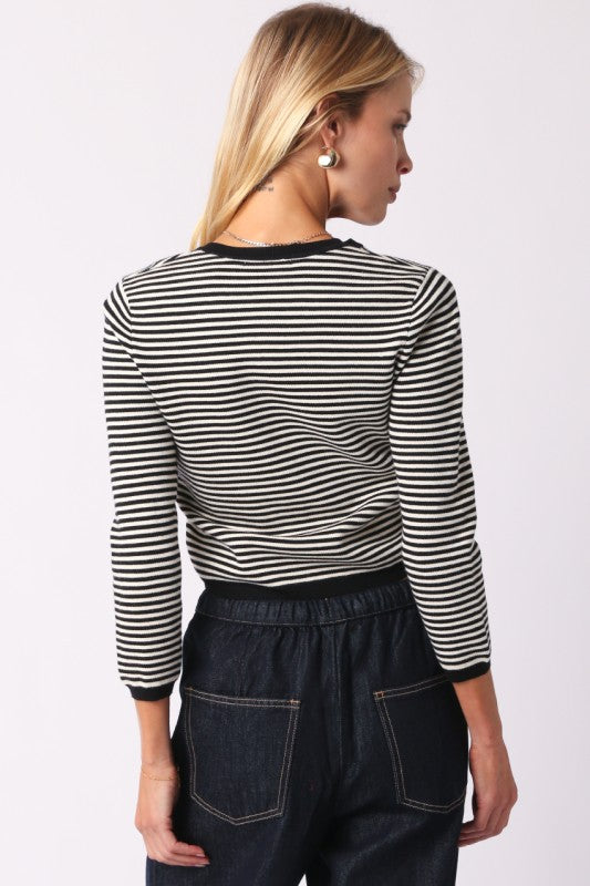 Marni Striped Knit Cardigan