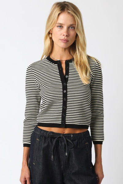 Marni Striped Knit Cardigan