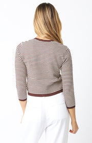 Marni Striped Knit Cardigan