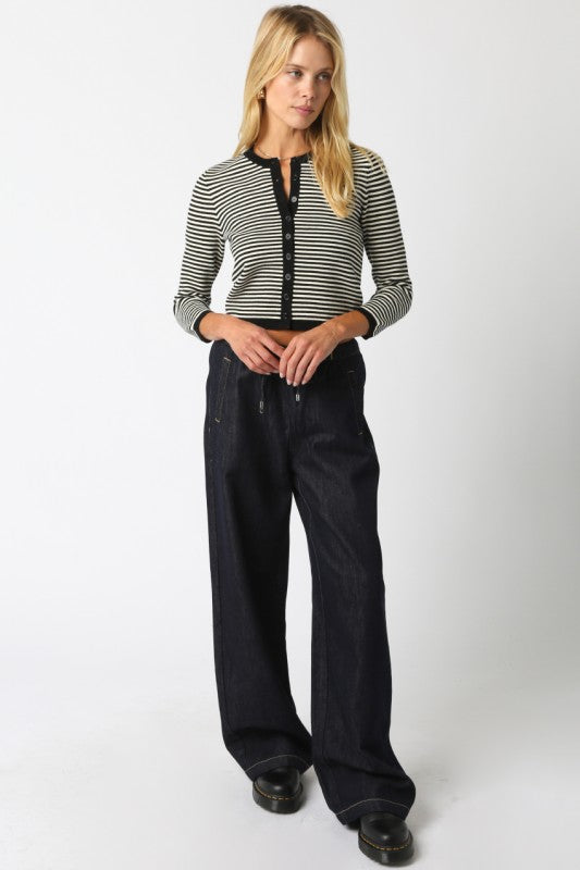 Marni Striped Knit Cardigan