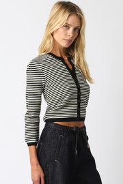 Marni Striped Knit Cardigan