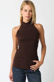 Harper Sleeveless Mock Neck Top