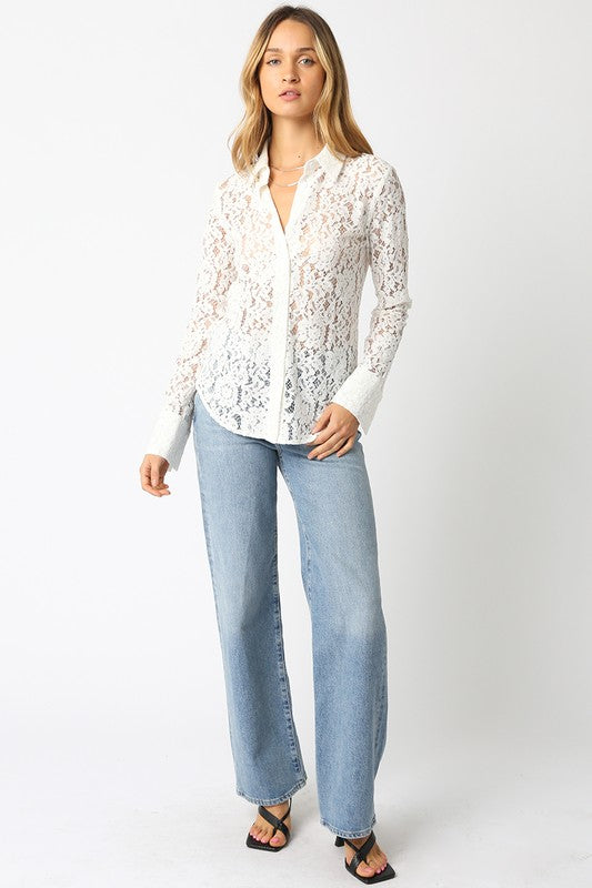 Celine Lace Blouse