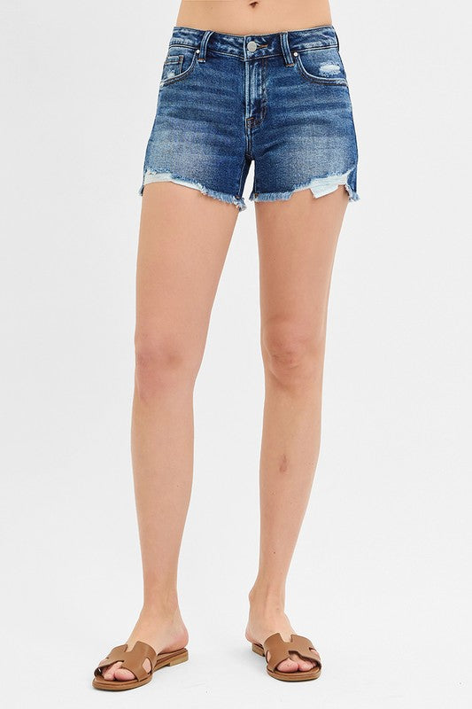 Andie Low Rise Jean Shorts