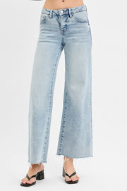 Carmen Light Low Rise Wide Leg Jean