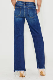 Coop Low Rise Wide Leg Dark Jean