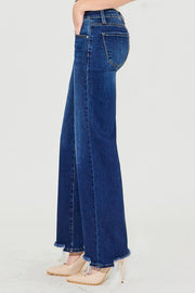 Coop Low Rise Wide Leg Dark Jean