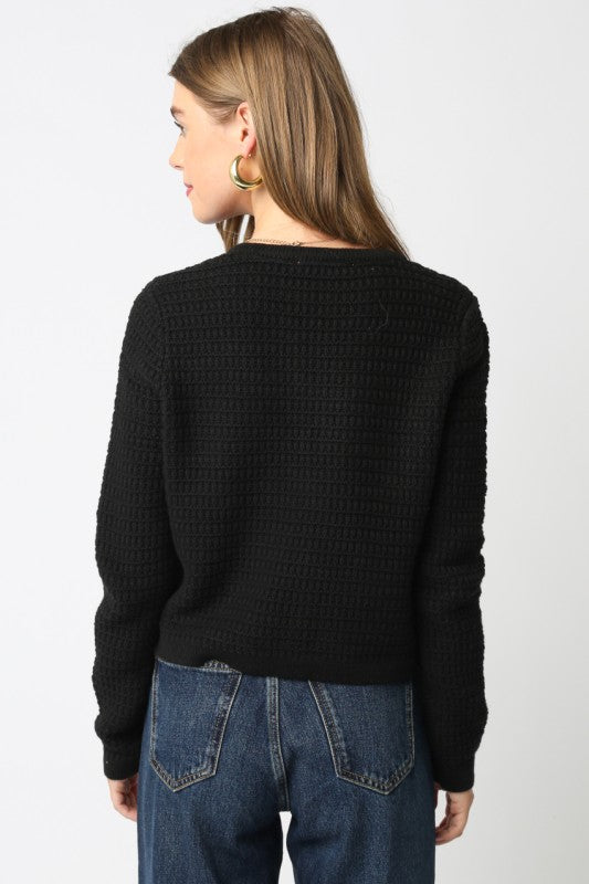 Maci Knit Button Cardigan