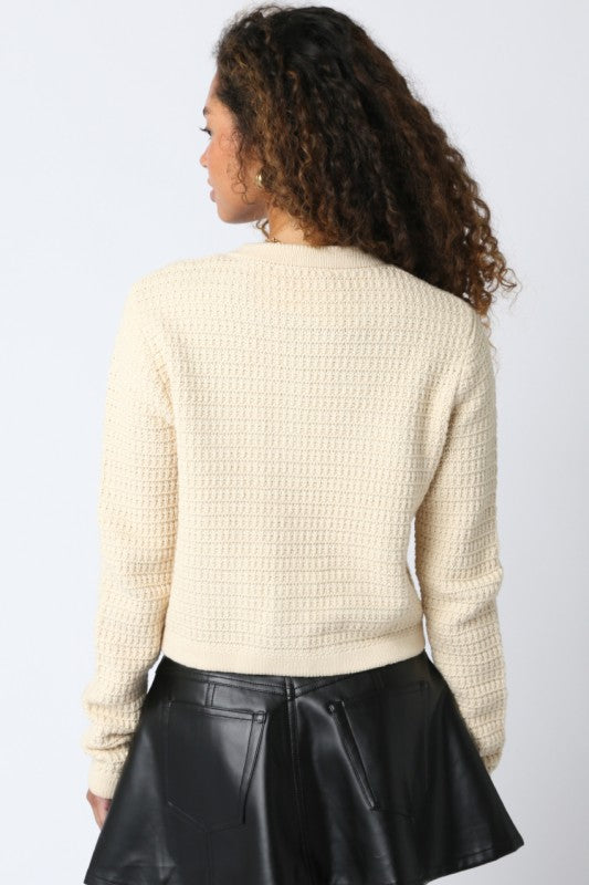 Maci Knit Button Cardigan