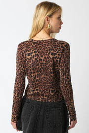 Rhodes Leopard Knit Cardigan