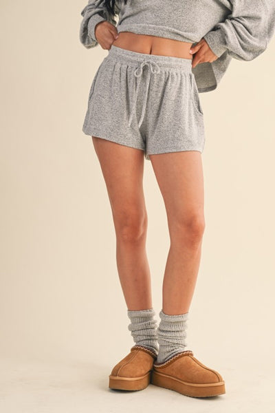 Jilly Soft Brushed Hacci Lounge Shorts