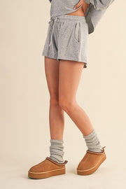 Jilly Soft Brushed Hacci Lounge Shorts