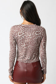 Rhodes Printed Knit Cardigan