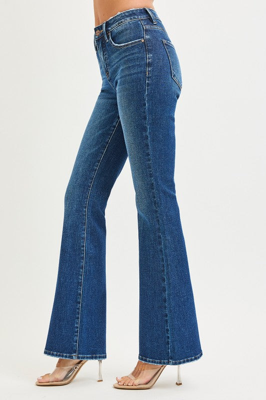 Shari High Rise Flare with Tummy Control