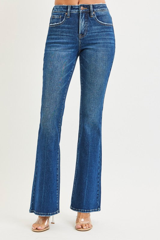 Shari High Rise Flare with Tummy Control