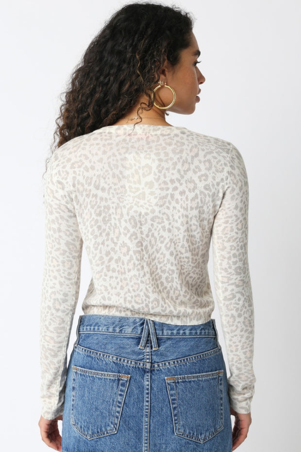 Rhodes Printed Knit Cardigan