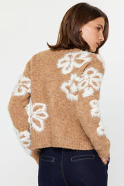 Fuzzy Sweater Cardigan