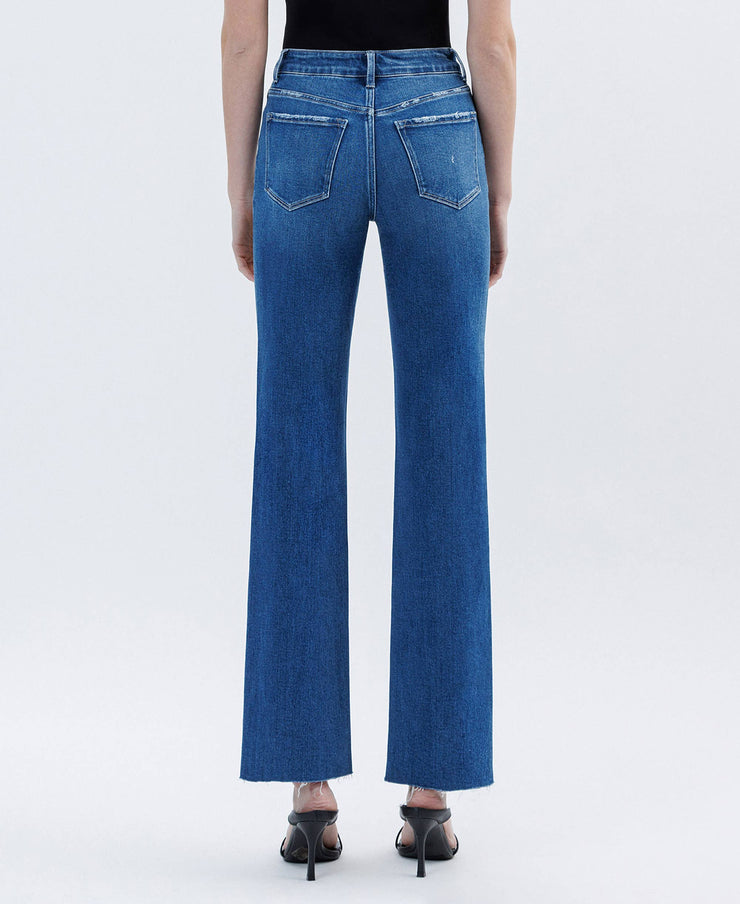 Rapture High Rise Clean Cut Straight Jeans