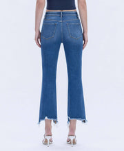 Devi High Rise Kick Crop Flare Jeans