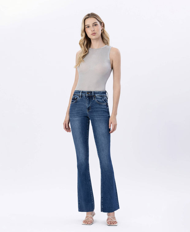 Vanessa Mid Rise Slim Bootcut Jeans