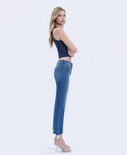 Devi High Rise Kick Crop Flare Jeans