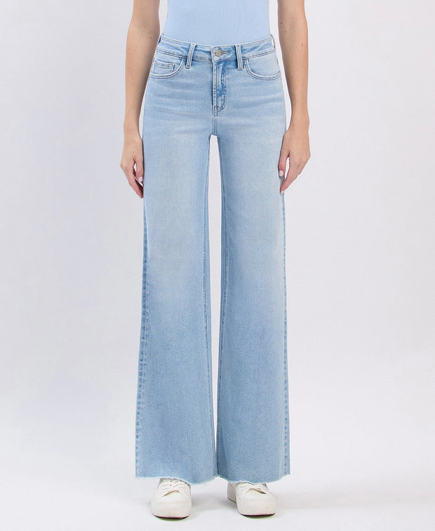 Judith High Rise Wide Leg Jeans