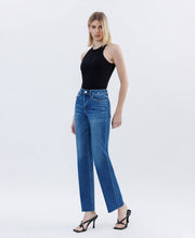 Rapture High Rise Clean Cut Straight Jeans