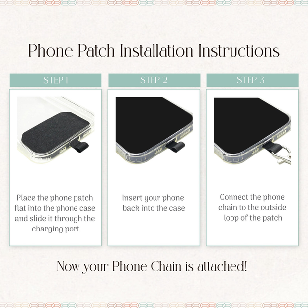 Boss Black Crossbody Phone Chain
