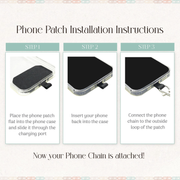 Black on Black Phone Wristlet